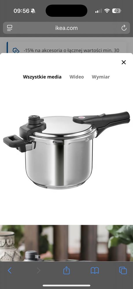 Szybkowar 6L IKEA