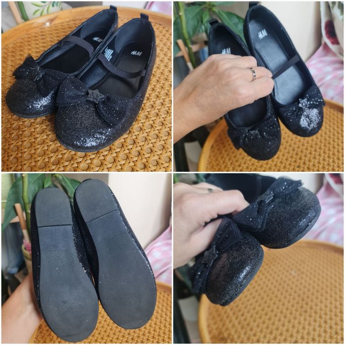 Crocs демісезон HM балетки чорні Хеловін черевики взуття 17.5-18.5-19.