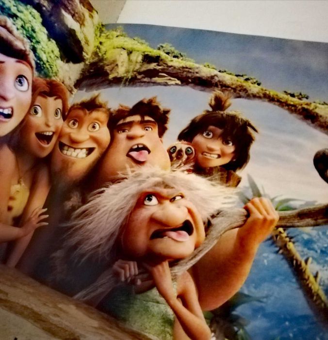 Krudowie animacja film dvd dzieci Croods