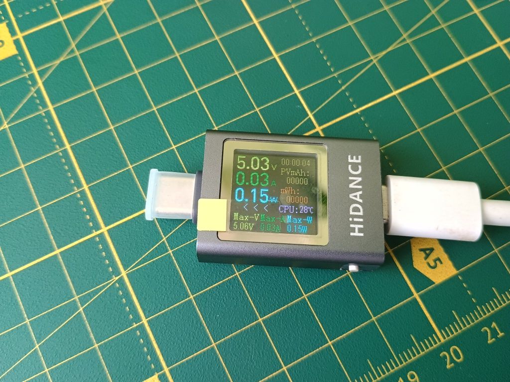 Hidance hdc 085C usb tester