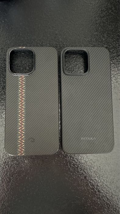 Карбоновый чехол Pitaka на Iphone 15 pro max