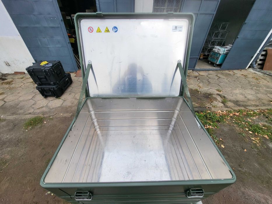 ZARGES K470 (75x55x41x) Skrzynia uniwersalna, wojskowa FAKTURA