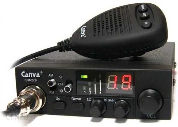 CB Radio Canva CB-278 - raz użyte