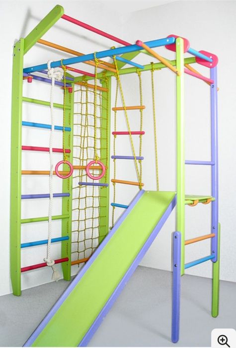 Дитячий домашній спортивний куточок Ліана  кольоровий і