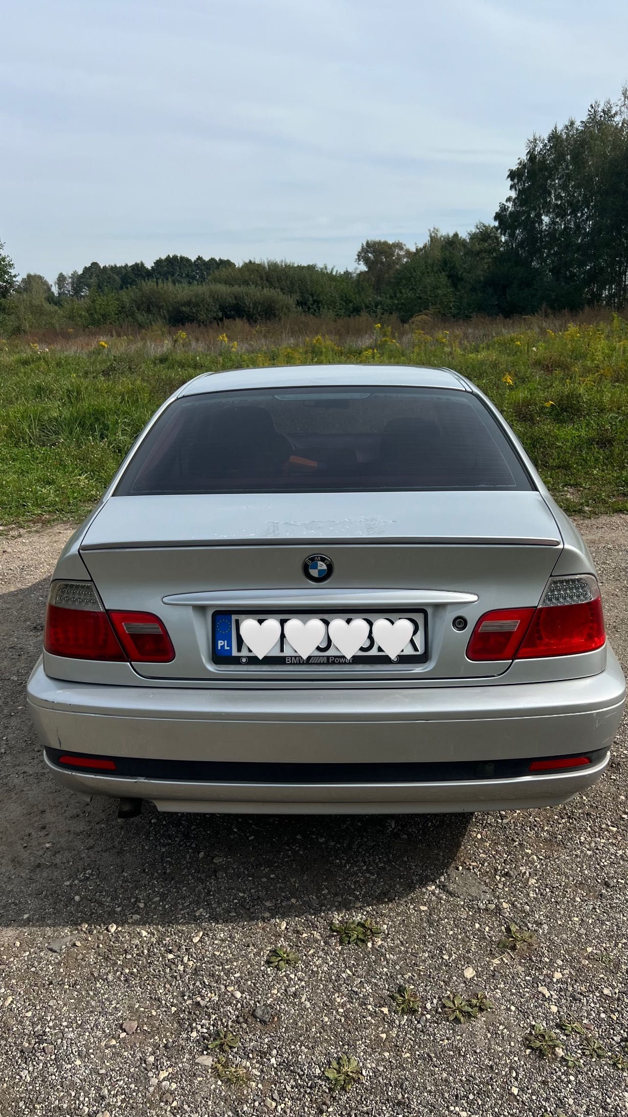 Samochód osobowy BMW E-46 coupe