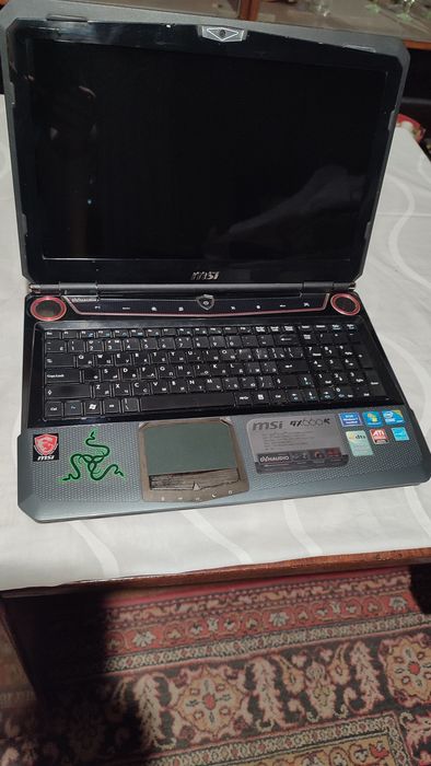 MSI GX660R на запчасти