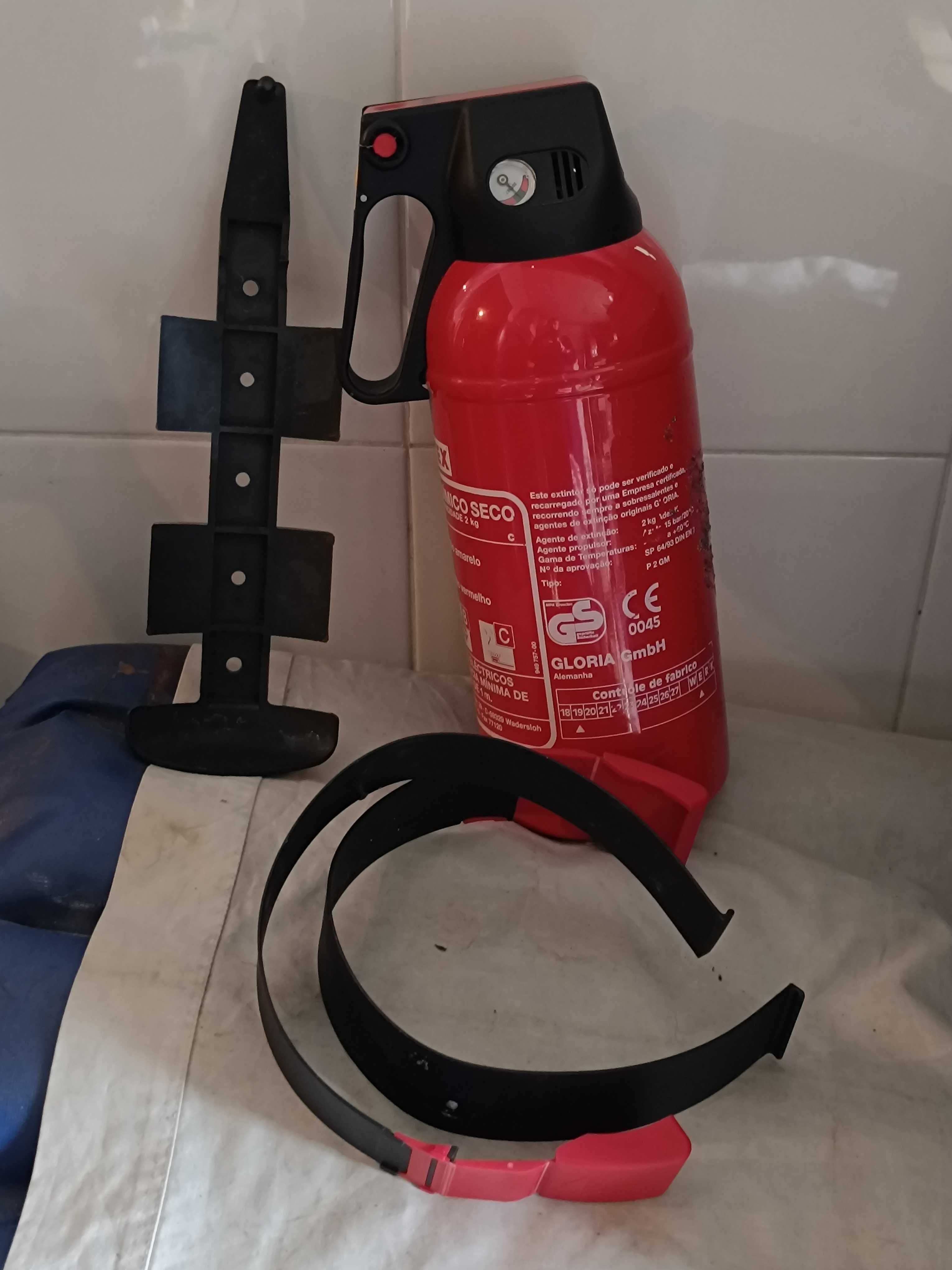 Extintor de Pó Químico 2Kg
