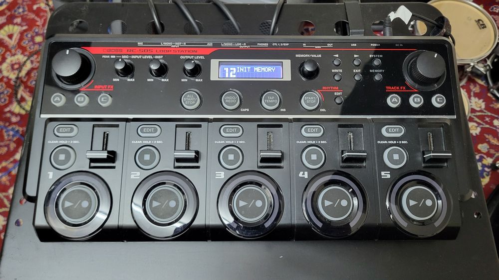 Boss RC-505 Loop Station looper, efekt wokalowy