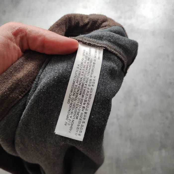 MĘSKA Bluza PREMIUM Brązowa Mocha Bawełna Massimo Dutti Elegancka