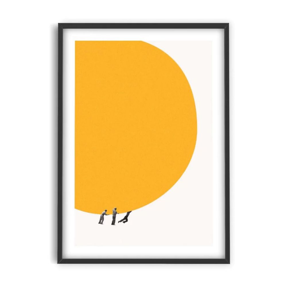 Plakat We can move the sun together / Maarten Léon, 30x40 cm