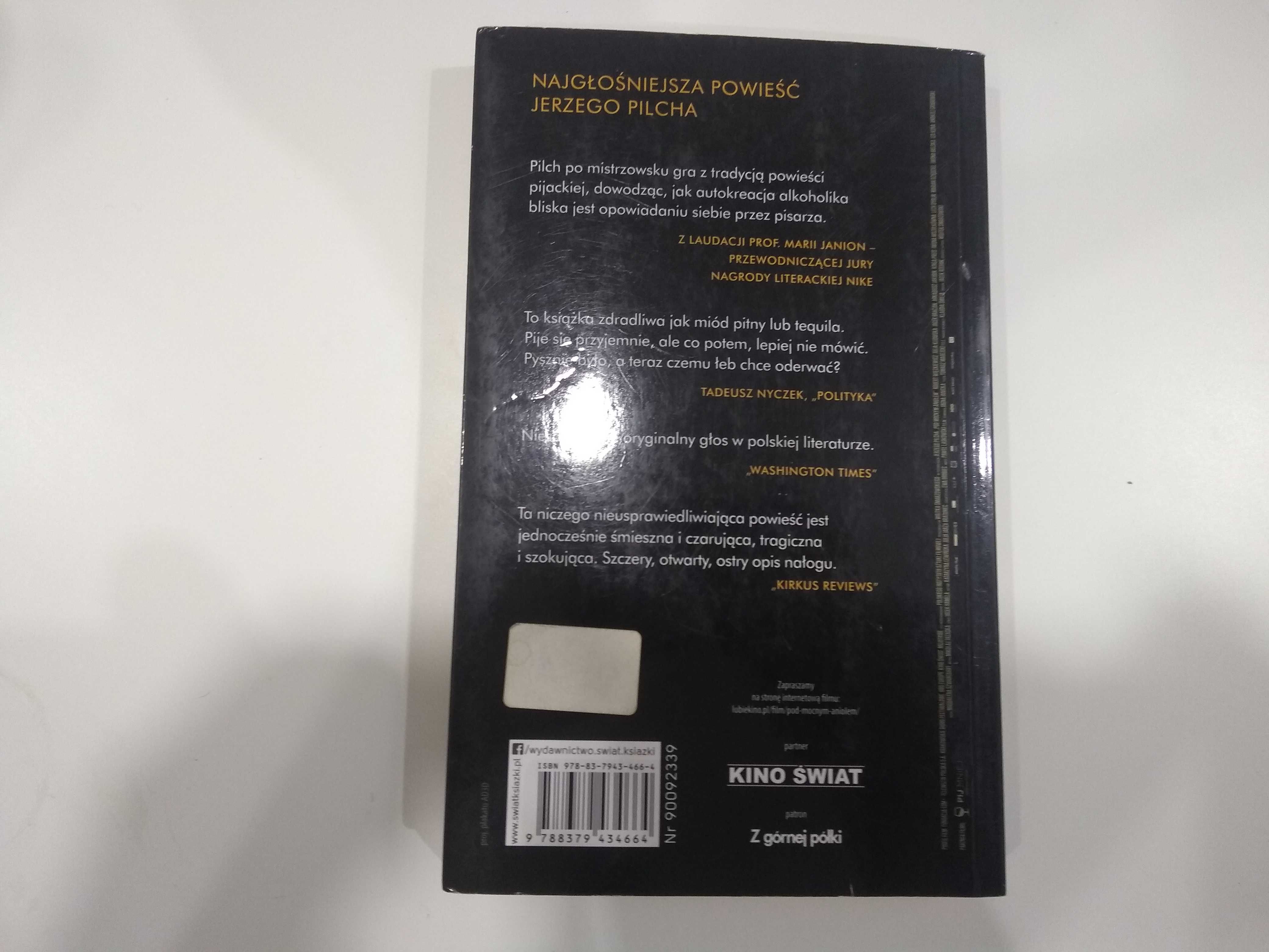 Dobra książka - Pod mocnym aniołem Jerzy Pilch (PF)