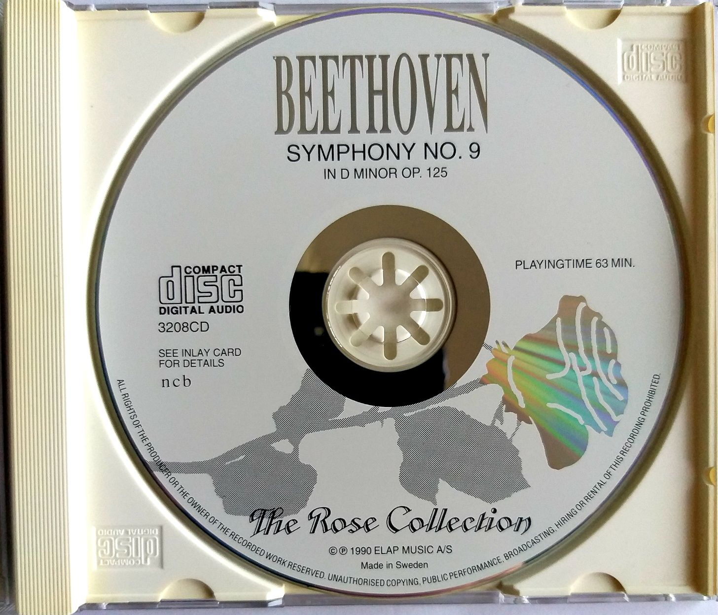 Beethoven Symhony no. 9 The Rose Collection 1990r