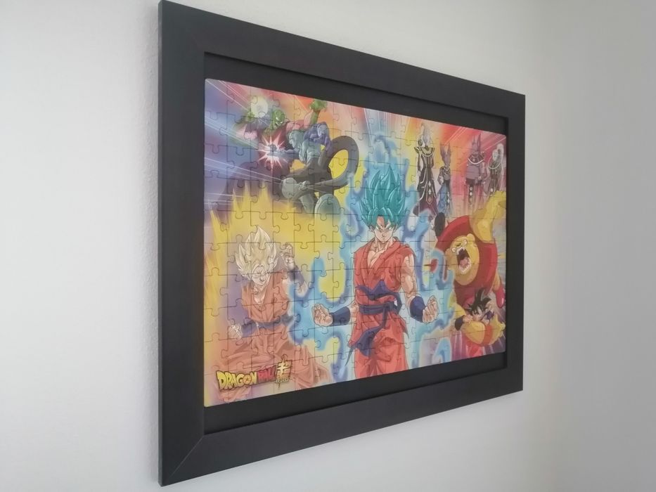 Quadro em puzzle dragon ball