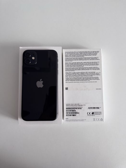 iPhone 11 64GB | Black | Bateria 89%