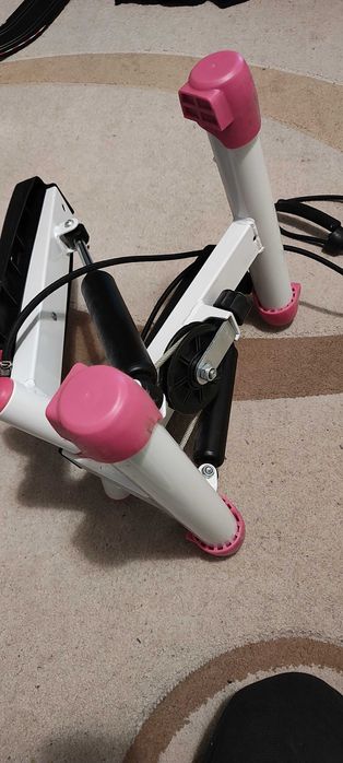 Stepper skośny z linkami S3033 - różowy