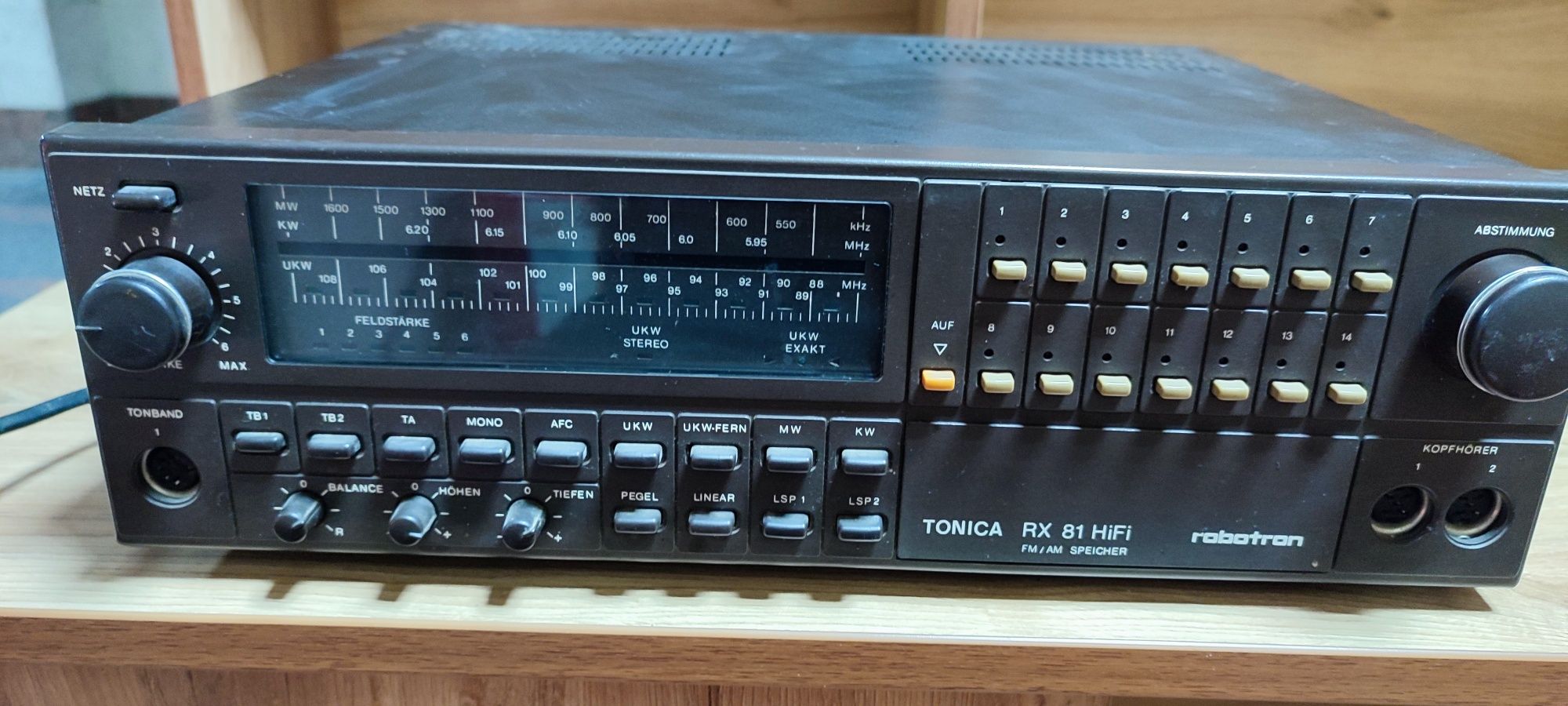 Радиоприемник усилитель Tonica RX81