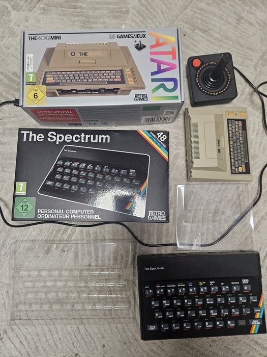 The Spectrum i Atari The 400 Mini
