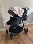 Wózek kinderkraft grande lx freedom ptaki + plecak