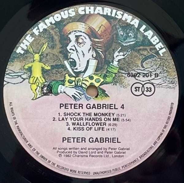 Peter Gabriel - Peter Gabriel 4 (Security)