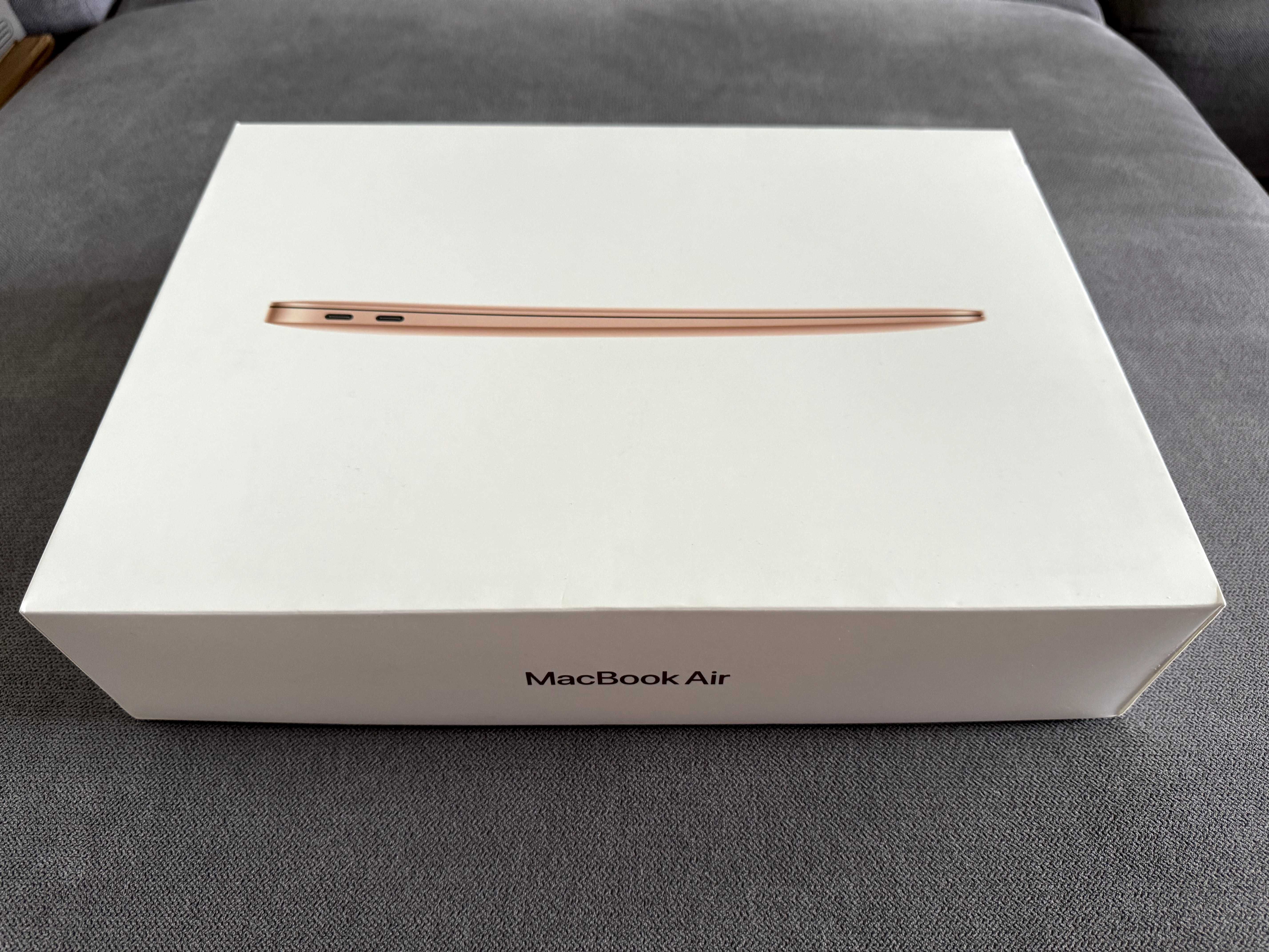 MacBook Air 13, 2020, złoty, M1, 8GB RAM, 512GB SSD macOS