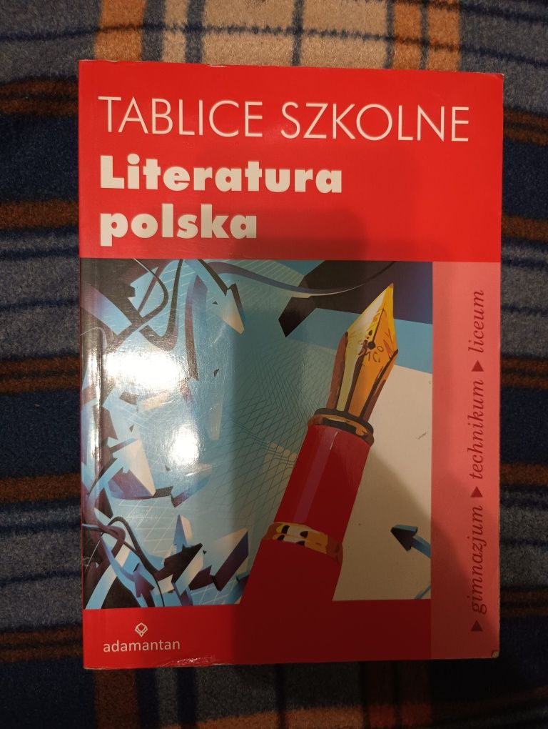 Tablice szkolne Literatura polska