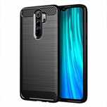 Etui Case Carbon Xiaomi Redmi Note 9S 9 Pro Czarny
