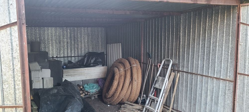 Garaż blaszany / Szopa / Blaszak / Budowa / 3x5