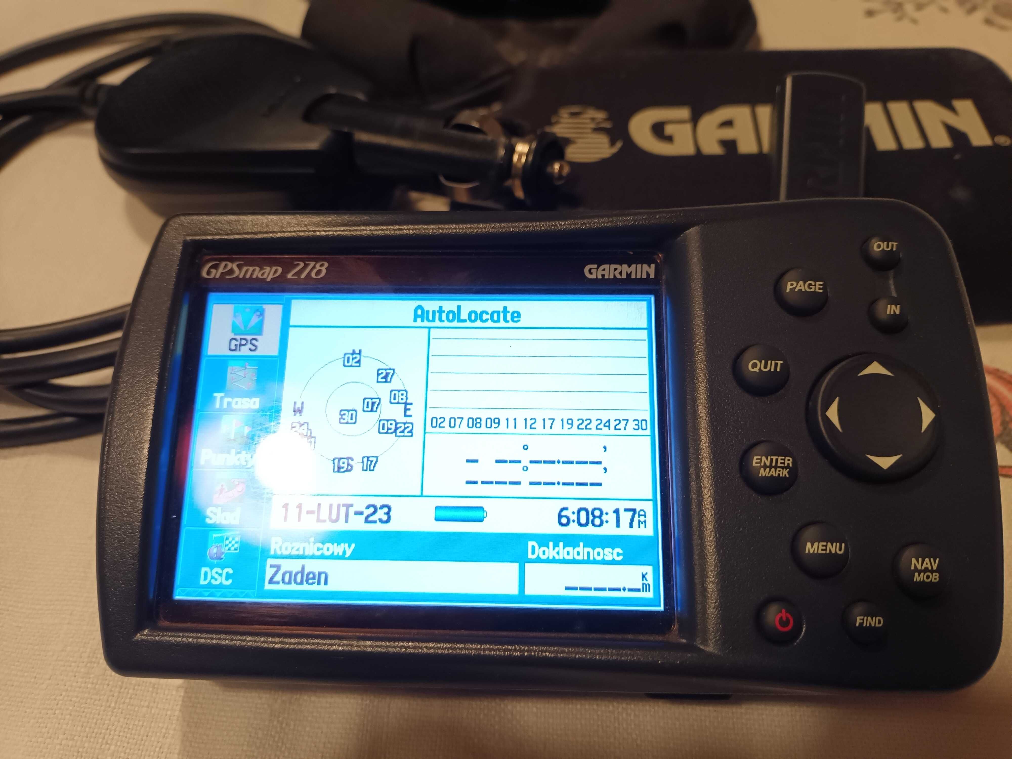 Garmin GPS Map278 nawigacja morska i drogowa Okazja !