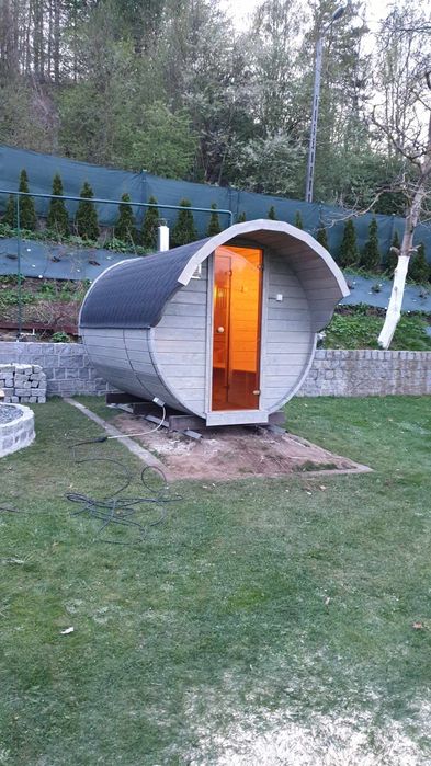 Sauna ogrodowa całoroczna