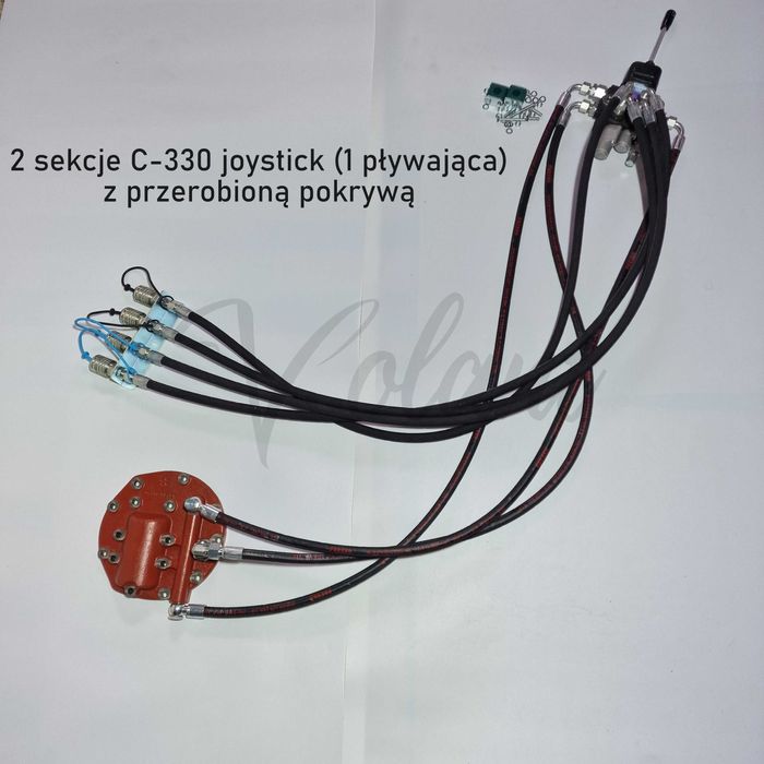 Rozdzielacz Zewnętrzny 2 Sekcyjny C-360 Joystick Od Dolnej Pokrywy