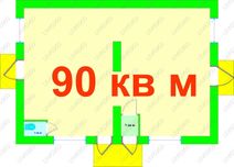Фасад 45+45=90 м2 торгівлю сервіс 4 вхідні групи Глушка Шевченківський