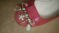Perla włoskie buty, półbuty r. 36 skóra