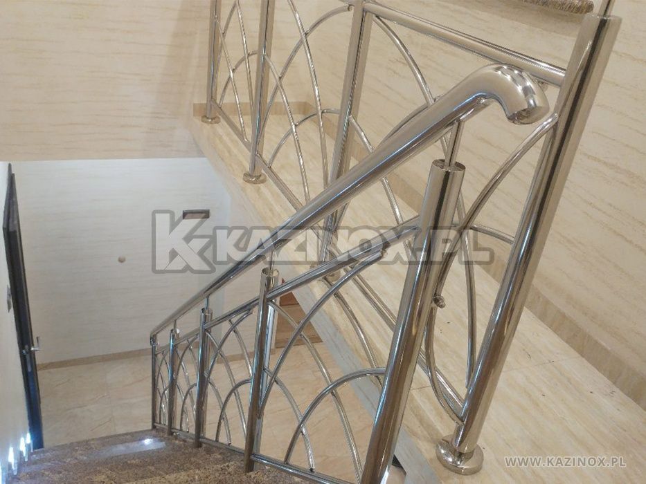 Balustrady ze stali nierdzewnej , czarne , ze szkłem - Kompleksowo