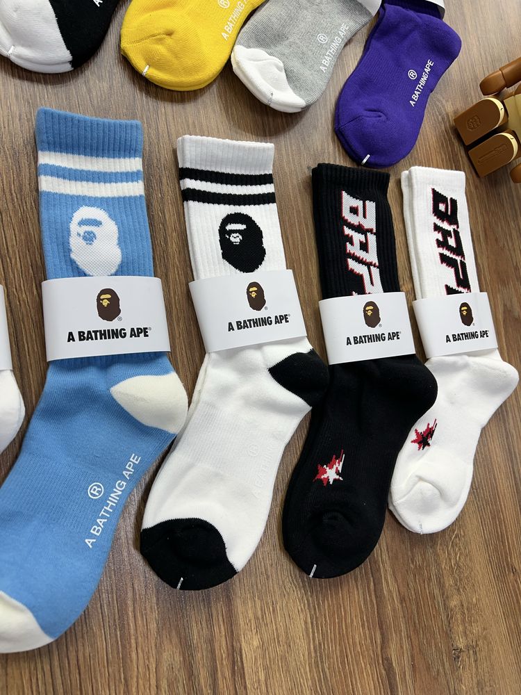 Шкарпетки A Bathing Ape Bape Socks Supreme Off-White