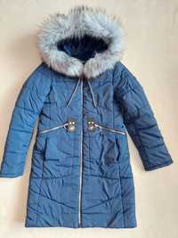 Куртка дівчина зима 146-152 зріст