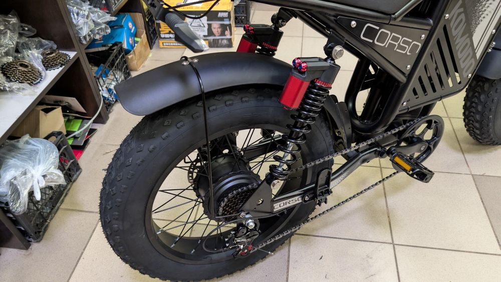 Электрофетбайк Corso "Komodo" 20" дюймов