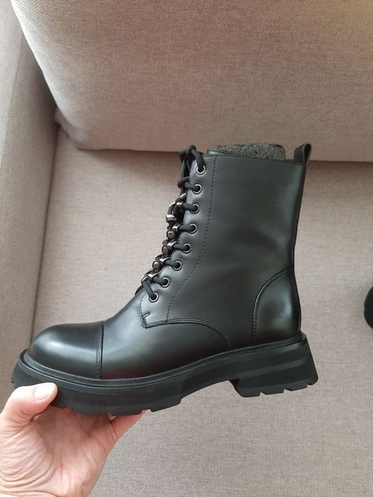 Черевики Vitto Rossi ( зима, шкіра, хутро)