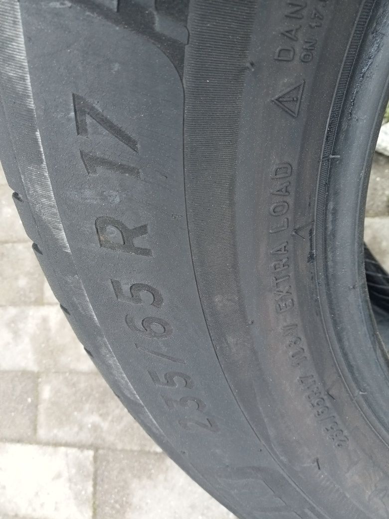 2x Opony Używane Letnie 235/65R17 Michelin