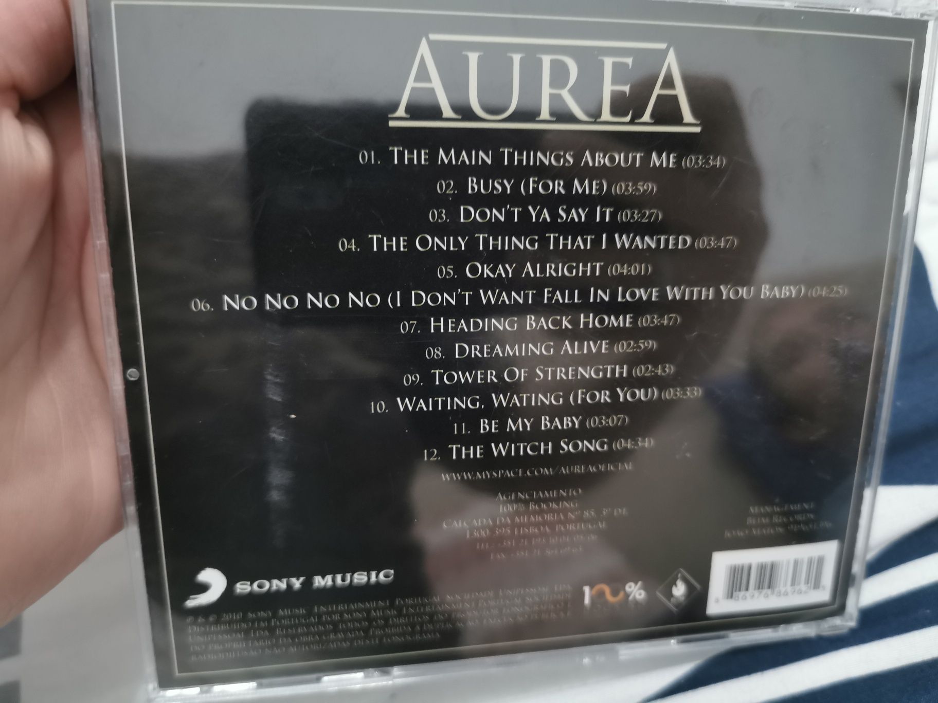 CD Original de música - Aurea