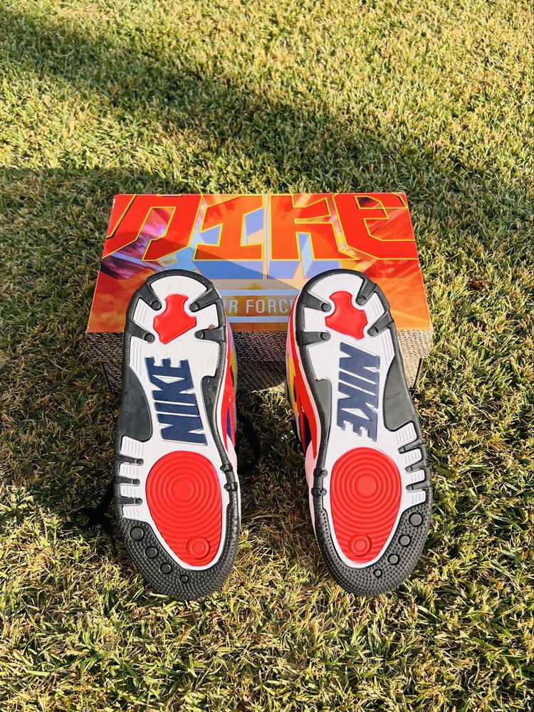 Nike X Nigo Air Force 3 Low SP Blue Void