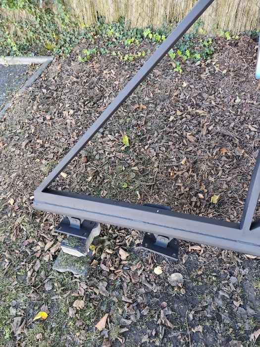 Brama przesuwna kompletna prawa