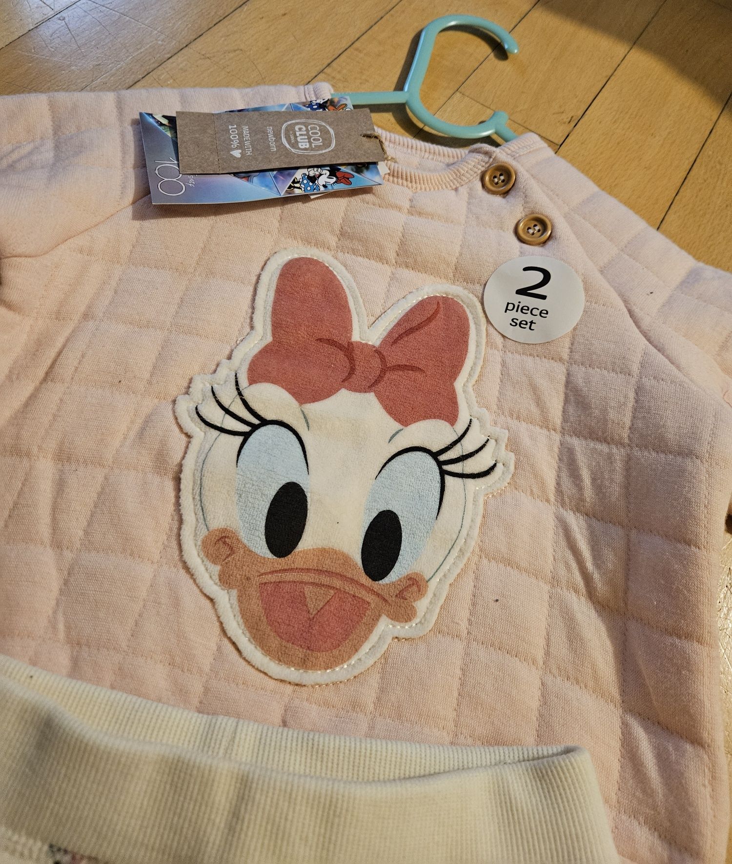 Dres dla dziewczynki Nowy z matką Smyk rozm 80 Disney Daisy Duck