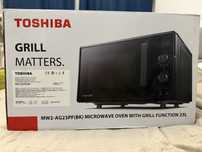 Kuchenka mikrofalowa z funkcją grilla TOSHIBA MW2-AG23PF(BK), 23L