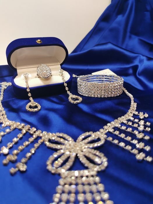 Набор свадебных украшений для невесты, бижутерия ТЮСО