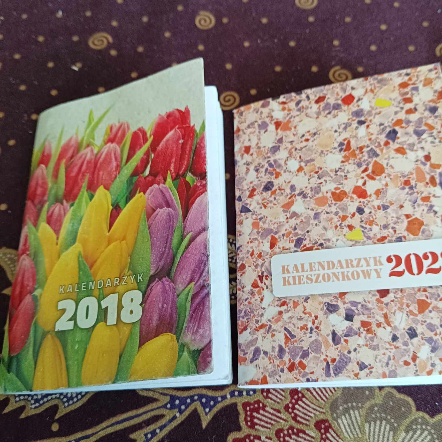 50. Stare kalendarzyki 2018 i 2022