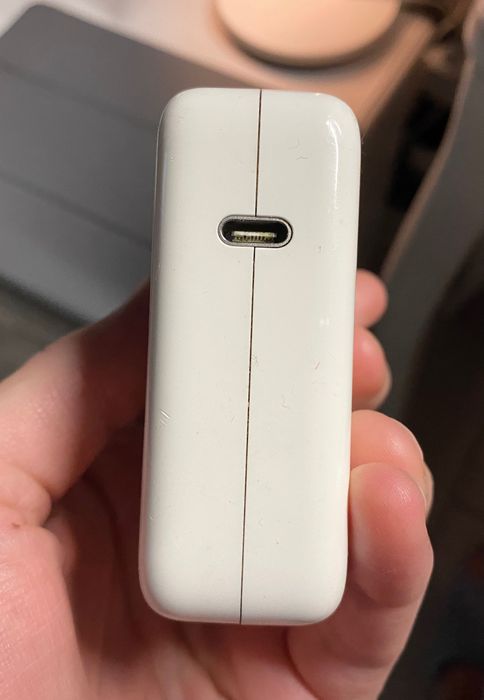 Оригінальний блок живлення Apple USB-C 61W (A1718) швидка зарядка