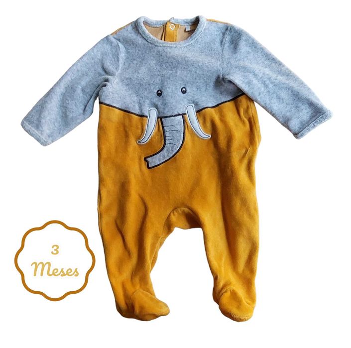 Babygrow Elefante Orchestra 3 meses