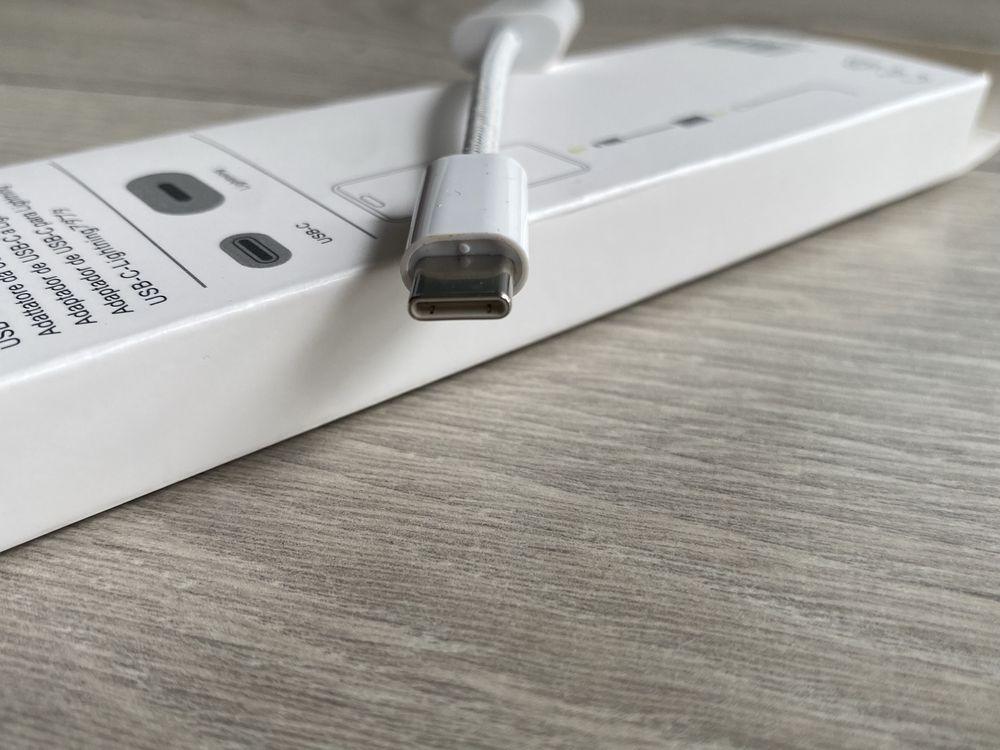 Adapter Przejściówka Apple USB-C Typ C - Lightning Okazja