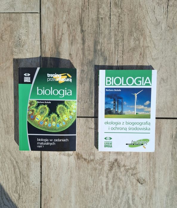 Sprzedam książki i zbiory zadań z biologii i chemii, trening do matury