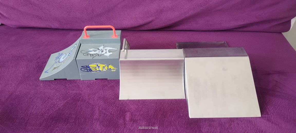 Rampa fingerboard minideskorolka komplet